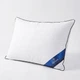 Подушка Canasin Hilton Hotel Микроволокно 48x74 см стеганая White - изображение 1