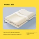 Подушка SleepHero SLE3PHERO Латекс Анатомическая ортопедическая с регулируемой высотой - изображение 5