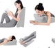 Подушка YUZHAOLIN Memory foam ортопедична анатомічна багатофункціональна 1 шт Gray - зображення 4