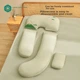 Подушка Cotton Center Meiqin U-Shape Файбер U-образная для беременных и кормления 175х68х20 см Green - изображение 6