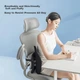 Подушка для поперекової підтримки спинки Jingdong Jingzao Original Ergonomic Lumbar Support Basic Model ергономічна 40×40×14 см Black - зображення 7