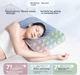 Подушка JaCe ShuSleep Ортопедическая Анатомическая Латекс с мини-пружинами Двухсторонняя 60x40x12 см Голубая для сна на боку против храпа - изображение 7