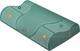 Подушка Aeromax Standard Army Green Латекс Ортопедическая Двусторонняя Жесткая 7-9 см Green - изображение 3
