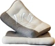 Подушка Huadn шейная ортопедическая 40х60 см 10 см Gray - изображение 3