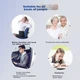 Подушка AiSleep Pillow Core ZeroPressure Upgrade Memory foam ортопедическая с эффектом памяти 60x40x12/10 см Coffee Color - изображение 6