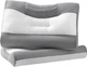 Подушка Mercury Home Textile Herbal Гречане лушпиння з насінням касії Ергономічна Анатомічна 60х40х8/11 см 2 шт Gray - зображення 1