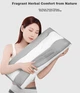 Подушка Mercury Home Textile Herbal Гречане лушпиння з насінням касії Ергономічна Анатомічна 60х40х8/11 см 2 шт Gray - зображення 6