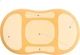 Подушка Tangdao Cat Belly Pillow ортопедична з ефектом пам'яті 66×38×10 см Blue - зображення 4