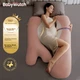 Подушка BabyWatch Dolphin Высокоэластичный материал для беременных и кормления Pink - изображение 2
