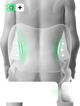 Комплект подушок в авто CICIDO для шиї та попереку, плюш Delicate-plush, ергономічний дизайн Gray - зображення 3