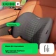 Комплект подушок в авто CICIDO для шиї та попереку, плюш Delicate-plush, ергономічний дизайн Gray - зображення 12