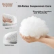 Подушка для вагітних October Crystal SH3220 U-подібна Memory foam Green - зображення 9