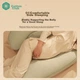 Подушка для беременных Cotton Center Meiquan Bamboo Green Хлопок для сна на боку 150×75×20 см 2 шт Green - изображение 8