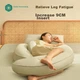 Подушка для беременных Cotton Center Meiquan Bamboo Green Хлопок для сна на боку 150×75×20 см 2 шт Green - изображение 13