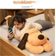 Плюшевая игрушка-подушка Siwangongli Cute Puppies, 130 см Yellow - изображение 6