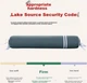 Подушка Shuguoyu Quanjingzi Ортопедична з наповнювачем з насіння касії 50х8 см Dark Green - зображення 8