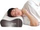 Подушка NOYOKE ортопедическая Memory foam с эффектом памяти для шейного отдела хребта для сна на боку 60х40х12-14 см Gray - изображение 2