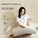 Подушка AiSleep Sleep Wave Латекс Ортопедическая 70х92х10 см White (Gladdian) - изображение 8