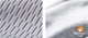 Подушка 8H Z6 Латекс Ортопедическая 60х38х11/13 см White - изображение 3