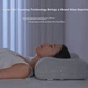 Подушка AiSleep Constant Temperature №4 Memory foam ортопедична низька 60х35х11-9 см зі знімним чохлом Gray - зображення 8