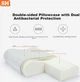 Подушка 8H H1 Pro Memory foam ортопедична з пам'яттю 57х35х11/9 см Gray (H1 Pro) - зображення 6