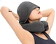 Подушка для шиї Feelcozy Sleep&Alive Snail 2.0 U-подібна з капюшоном піна з ефектом пам'яті Gray - зображення 5
