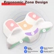 Подушка ортопедическая Aeromax Anti-Side Sleeping Beauty Memory foam с эффектом памяти 60х32х10.5 см - изображение 6