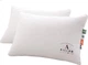 Подушка Dohia FLUFFYHIGHPILLOW анатомический хлопок средний 74х48х8 см White - изображение 4