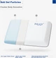 Подушка MLILY Memory foam ортопедична з гелем 68х40х10 см - зображення 6