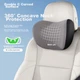 Комплект автоподушок GREAT LIFE для шиї та попереку з ефектом пам'яті 300x200x120 мм Gray/Black - зображення 6