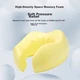 Подушка YUZHAOLIN дорожня з ефектом пам'яті Memory foam ортопедична 14х9 см 1 шт - зображення 8