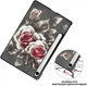 Чохол для планшета Samsung Galaxy Tab S10 Lite SM-X400/406 10.9" BeCover Smart Case Black Rose (BC_715924) - зображення 5