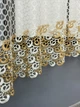 Кухонная арка VR-Textil № 000к сетка с макраме молочный с золотистым 270х175 см (51-272) - изображение 7