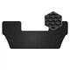 Коврики в салон NeoGum для Acura MDX [YD3] 2014-2021 (6 мест), 3-й ряд, резиновые, черные - изображение 1