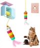 Іграшка для котів на присосці pet toy ball 1490 ∙ інтерактивна іграшка pet toy ball 1490 для котів з автоматич - зображення 6