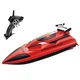 Катер на радиоуправлении Speed Boat 28 см с подсветкой и пультом 2.4GHz. Детский скоростной радиоуправляемый кораблик 25км/ч, лодка, водная яхта red - изображение 8