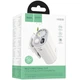 Портативный вентилятор Hoco HX609 handheld folding fan 3600 mAh White - изображение 2