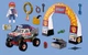 Terenowa ciężarówka Playmobil Cars 73 elementy 72061 (4008789720610) - obraz 3