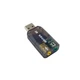USB-звукова карта Dynamode USB 6 Channel 3D зовнішня, чорна - зображення 1