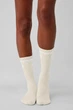 Шкарпетки унісекс Alo Yoga Unisex Throwback Sock розмір M бежеві A0357U - изображение 3