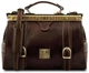 Кожаная сумка саквояж Tuscany Leather MONA-LISA темно-коричневая натуральная кожа 35×23×14 см 56273 - изображение 2