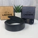 Мужской кожаный ремень автомат Lacoste натуральная кожа пояс для мужчин стильный крокодил - изображение 3