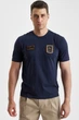 Темно-синя футболка з нашивками Aeronautica Militare 8646 S - зображення 1