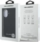 Etui plecki Karl Lagerfeld FW Stamped Karl MagSafe do Apple iPhone 16 Black (KLHMP16SPGKLFOFK) - obraz 8