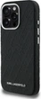 Etui plecki Karl Lagerfeld FW Stamped Karl MagSafe do Apple iPhone 16 Pro Black (KLHMP16LPGKLFOFK) - obraz 2
