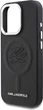 Etui plecki Karl Lagerfeld Initial & Metal Logo MagSafe do Apple iPhone 16 Pro Black (KLHMP16LPGFKLRDK) - obraz 6