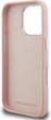 Etui plecki Karl Lagerfeld FW Grained Signature Logo do Apple iPhone 16 Pro Pink (KLHCP16LPGFKSRSP) - obraz 7
