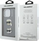 Etui plecki Karl Lagerfeld FW Grained Karl & Choupette Heads Pins do Apple iPhone 16 Pro Max Grey (KLHCP16XPSFDHPG) - obraz 8