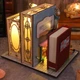 Бук Нук Кав'ярня Book Nook Coffee Slow Time Румбокс DIY House ES-007 + купол - зображення 3