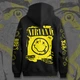 Худі з принтом Nirvana - Smile Розмір L HD0953-3 - зображення 1